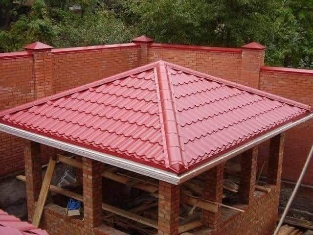 Roofing works